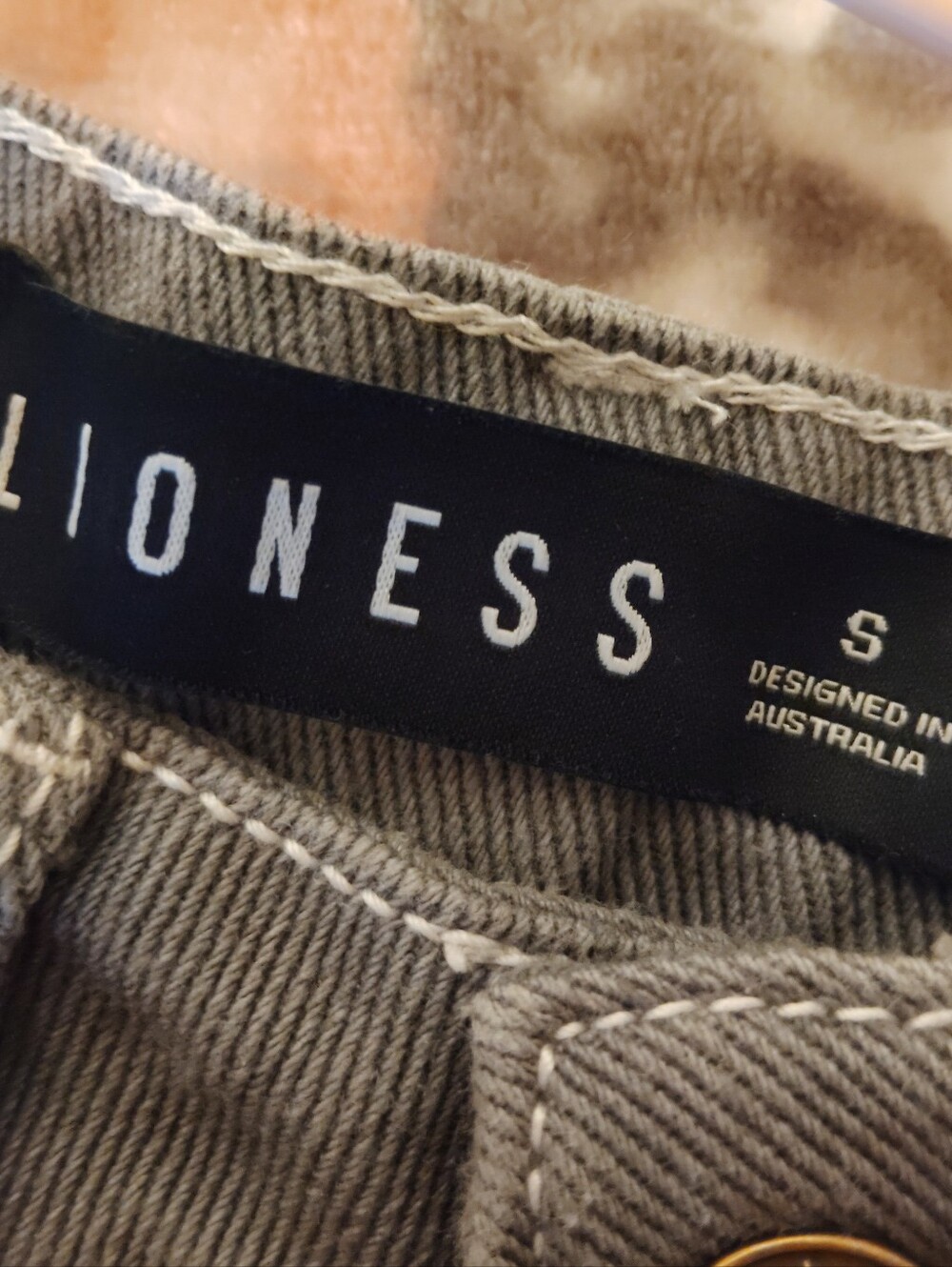 LIONESS Miami Vice Wide Leg Cargo Pants - Women's Size Small 🆕 - Picture 11 of 13